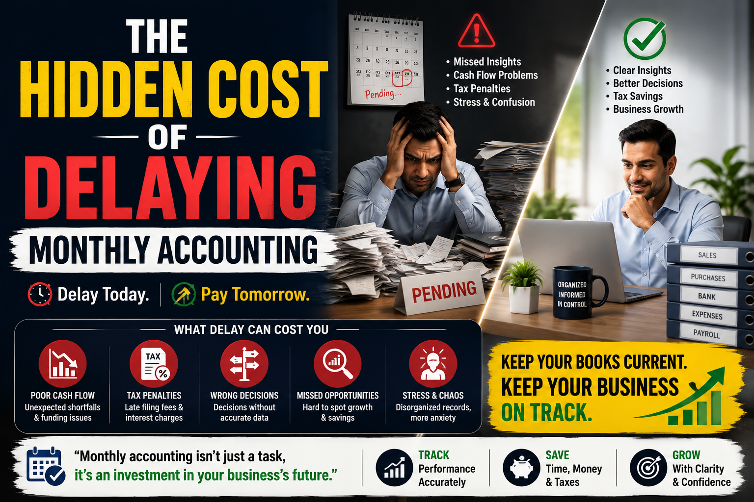 The Hidden Cost Of Delaying Monthly Accounting